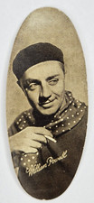 1934 Carreras Cigarettes Film Stars #6 WILLIAM POWELL Blank Back (B) picture