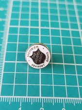Vtg Salvation Army Advisory Board Member Gold Tone Lapel Pin picture