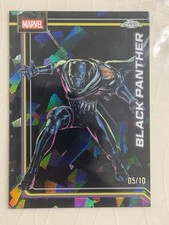 2026 Topps Chrome Marvel Sapphire BLACK PANTHER Black /10 picture