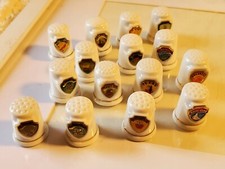Vintage States Thimbles Lot Of 15 states all mint condition and perfect box8 picture