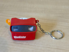 Vintage 1997 View-Master Red Plastic & Metal Keychain picture