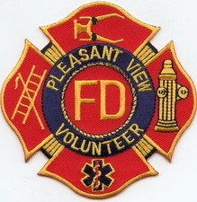 PLEASANT VIEW TENNESSEE TN VOLUNTEER FIRE PATCH picture