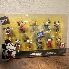 Disney Mickey Mouse The True Original Collectible Deluxe Figure Set 90 Years picture