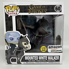Funko POP Rides Game of Thrones Mounted White Walker #60 Amazon EXCLUSIVE GITD picture