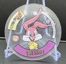 Vintage 1994 Sabritas Mega Tazo Acrylic Babs Bunny Tiny Toons #23 Mexico picture