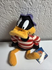 Daffy Duck Looney Tunes NWT Warner Bros Nanco NOS Plush 9” 2002 picture