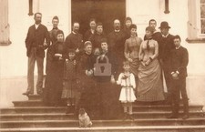 Royal Family Group British? Royalty #3 RPPC Photo Postcard COPY picture