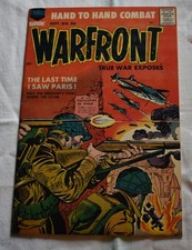 Warfront #30 1957 Silver Age War True War Expose High Grade picture
