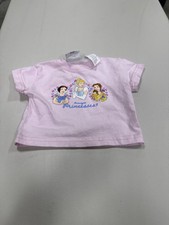 Vintage Disney Store Disney's Princesses Snow White Cinderella Belle Baby Tee picture