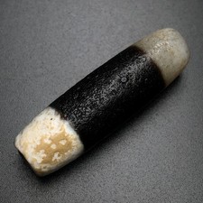 Rare Tibetan Buddhism Agate 1 Line Totem Dzi Bead Amulet Necklace Pendant Z023 picture
