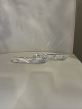 Hoya museum crystal Japan candleholders vintage art deco Nueve style stunning picture