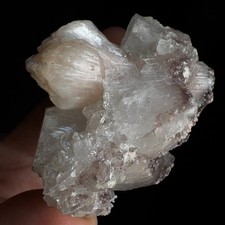 Natural Apophyllite with Stilbite Cluster India Crystal Mineral Specimen B85 picture