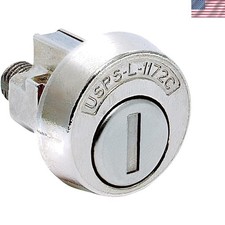 USPS-L-1172C National Mailbox Lock C9100 Lock with 3-Keys | GOLD Color 3 Keys picture