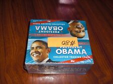 2008 Topps President Obama Collector Trading Cards Factory Sealed Box 24 Packs picture