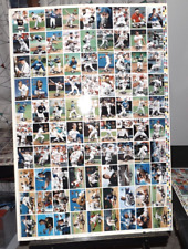 ROGER CLEMENS + 1995 Topps Stadium Club MLB + PA Baseball Cards Uncut Card Sheet picture