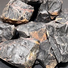 Large Black Onyx Rough Raw Stones (By The Piece or Pound) Wholesale picture