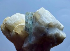 496 Carats Beautiful Natural Aquamarine Crystal Specimen Skardu Pakista Pakistan picture