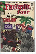 Fantastic Four #44 (1965) 1st Appearance Gorgon Silver Age Marvel Comics G-VG  picture