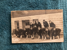 RPPC Bluffton, Ohio High School Football Team Scrapbook Find c1910 picture