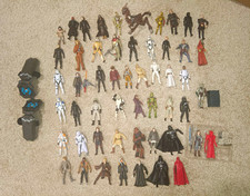 Hasbro Star Wars Action Figure Lot Darth Vader Stormtrooper C-3PO & More picture