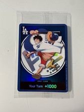 7/2/2026 Los Angeles Dodgers One Piece Night Monkey D Luffy Card picture