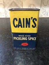 Vintage Cain's Pickling Spice can only picture