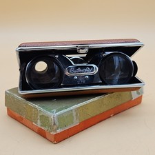 Vintage Star-Lite Opera Glasses Butterfly 2.7x Collapsible picture