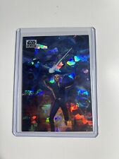 2021 Topps Star Wars Chrome Galaxy The Four Jedi Cracked Ice /150 picture