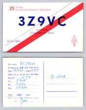 Ham Radio QSL QSO Postcard 3Z9VC, Tychy, Silesia, Poland picture