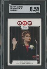 2008 Topps Campaign Sarah Palin Swearing In SGC 8.5 NM-MT+ picture