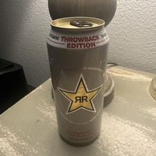 Ultra Rare Rockstar Sugar-Free Energy Drink Throwback Edition Discontinued picture