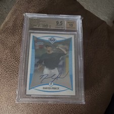 Topps 2008 Bowman Chrome David Price RC Auto Prospect #BCP111 BAS 0008877231 picture