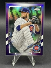 2021 Topps Chrome Jon Lester Purple Refractor /299 #13 Chicago Cubs picture