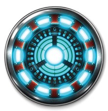 IRON MAN TONY STARK ARC REACTOR BUTTON 3