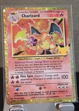 Pokémon TCG 30th Anniversary Gold Foil Classic Collection Charizard 4/102 MINT picture