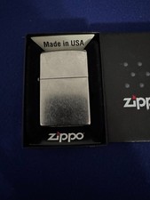 Genuine Zippo Lighter 207 Regular Street Chrome Made in USA New in Box picture