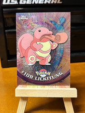 1999 Topps Chrome Pokemon TV Animation Edition Hologram #108 Lickitung picture