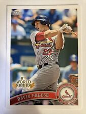 David Freese 2011 Topps World Series Set Card #ws3  (3792)  qty available picture