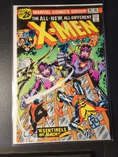 X-Men #98 1976 1st Amanda Sefton Sentinels Wolverine Marvel FN+ Cleaned & Press picture