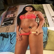 Morgan Lee Adult Actress Autographed 8x10 Photo w/COA Rare picture