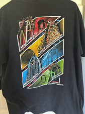 Cedar Point Roller Coasters Graphic T-Shirt Steel Vengeance etc. large picture