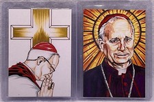 2025 Dynamic Forces Pope Leo XIV Special Signed Card Lot Levandowdowski / Torres picture