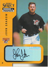 John Grabow 2002 Donruss Select Rookies & Prospects autograph auto card 47 picture
