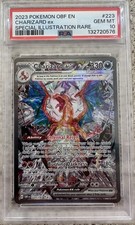 Pokémon Obsidian Flames Charizard ex 223/197 PSA 10 Gem Mint SIR picture