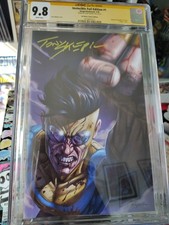 Invincible #1 CGC SS 9.8 Signed Tony Sklepic Mach 6 Virgin No Masss MegaCon picture