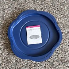 TUPPERWARE Open House Collection Lazy Susan Blue 16” #4602A VTG NOS picture