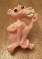 Vintage Rare 1980s Lucite Pink Panther Decorative Night Light Lite Plug In picture