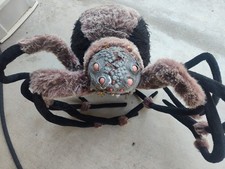 Costco 4.5ft Halloween Giant Spider Decor Prop As-Is 2015 Rare Huge picture