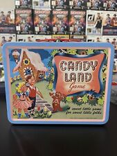 Candy Land Game Vintage Style Metal Tin Lunch Box   1997 Hasbro Mint condition picture