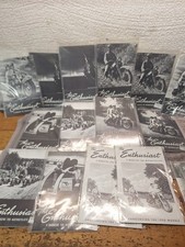 Lot Of 14 Vintage Harley-Davidson Enthusiast Magazines 1940's 1948 1949 WWII picture